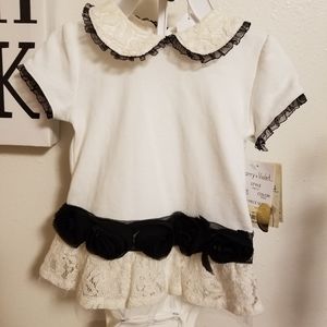 Harry & Violet 2 piece Layette Set 3-6 ms